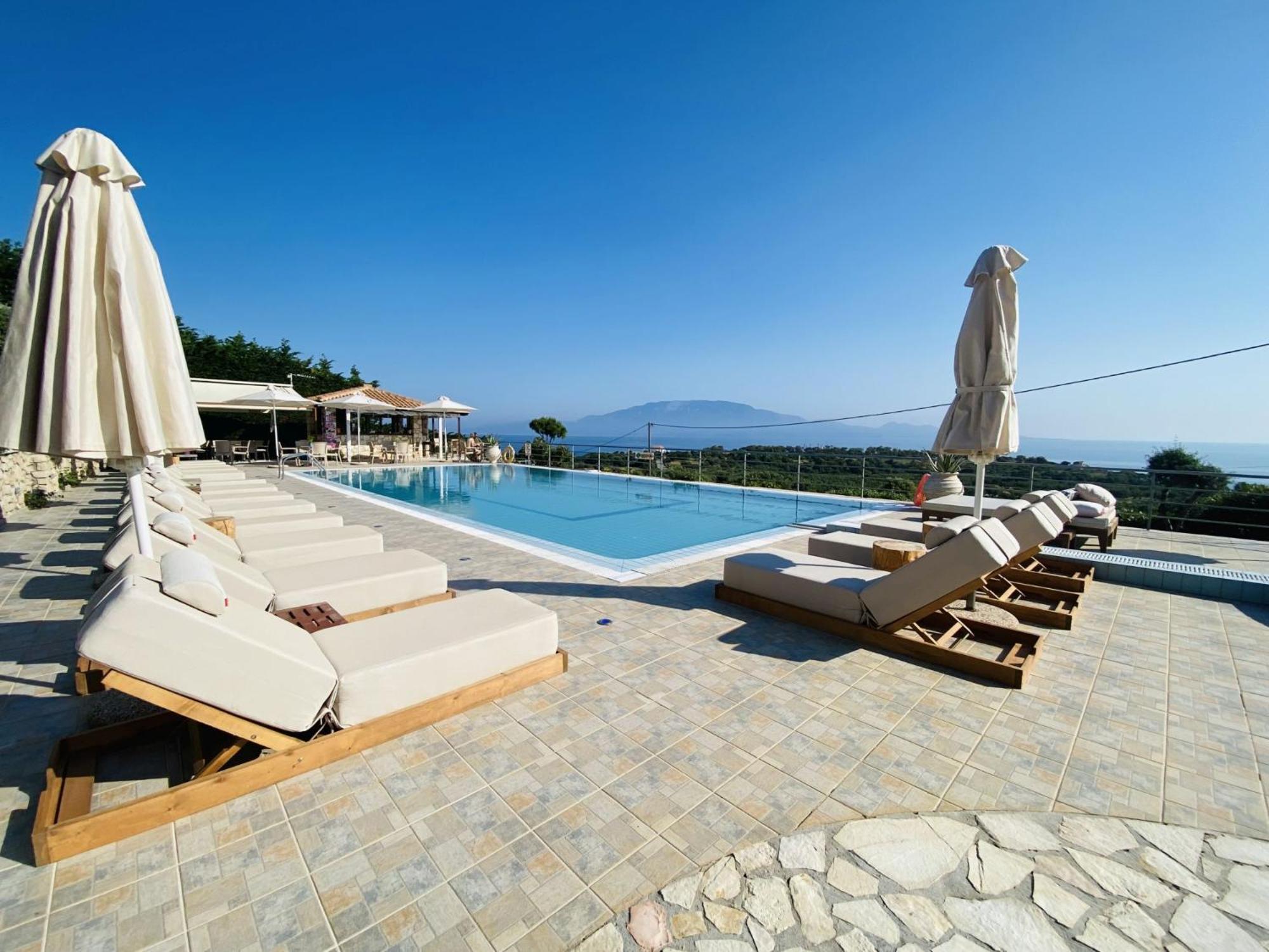 Lithies Sea View Boutique Hotel Коритион Экстерьер фото